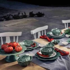 Bordallo Pinheiro Cabbage Dinner Plate, 26cm -Best Kitchenware Shop 5DS 6200 couves ac0dfafc 5c43 4485 9dc8 1e278348b981