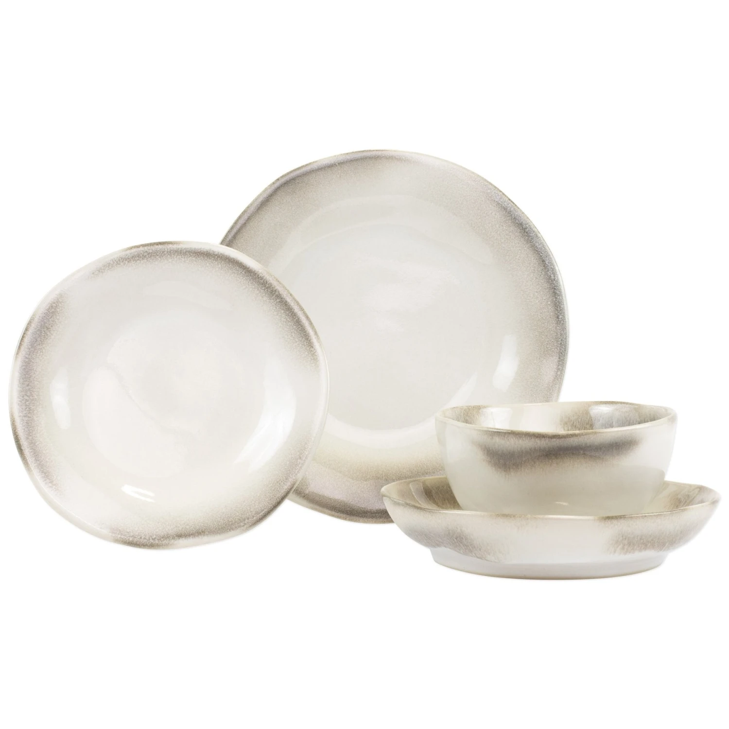 Aurora Ash Four-Piece Place Setting 3 Aurora Ash Four-Piece Place Setting