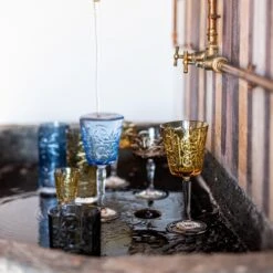 Barocco Amber Wine Glass -Best Kitchenware Shop BCO 8820A 3 1800x1800