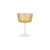 Barocco Amber Coupe Champagne Glass