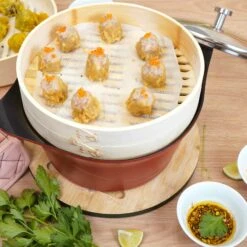 Cookut Bamboo Steamer -Best Kitchenware Shop CT0008BCookutBambooSteamer 28cmLifestyle