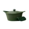 Cookut Multifunction Dutch Oven With Pot Holders, Green -Best Kitchenware Shop CT0022BCookutMultifunctionDutchOvenwithPotHolders 28cm Green
