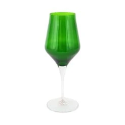 Contessa Emerald Water Glass