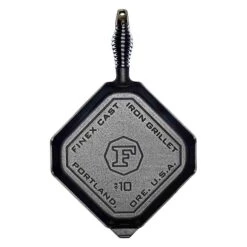 Finex Cast Iron Grill Pan, 25cm (10inch) -Best Kitchenware Shop ED0101FinexCastIronGrillPan 25cm 10inch 2