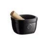 Emile Henry Pestle And Mortar, 15cm 1 Emile Henry Pestle And Mortar, 15cm -Best Kitchenware Shop EE0010EmileHenryPestleandMortar 15cm