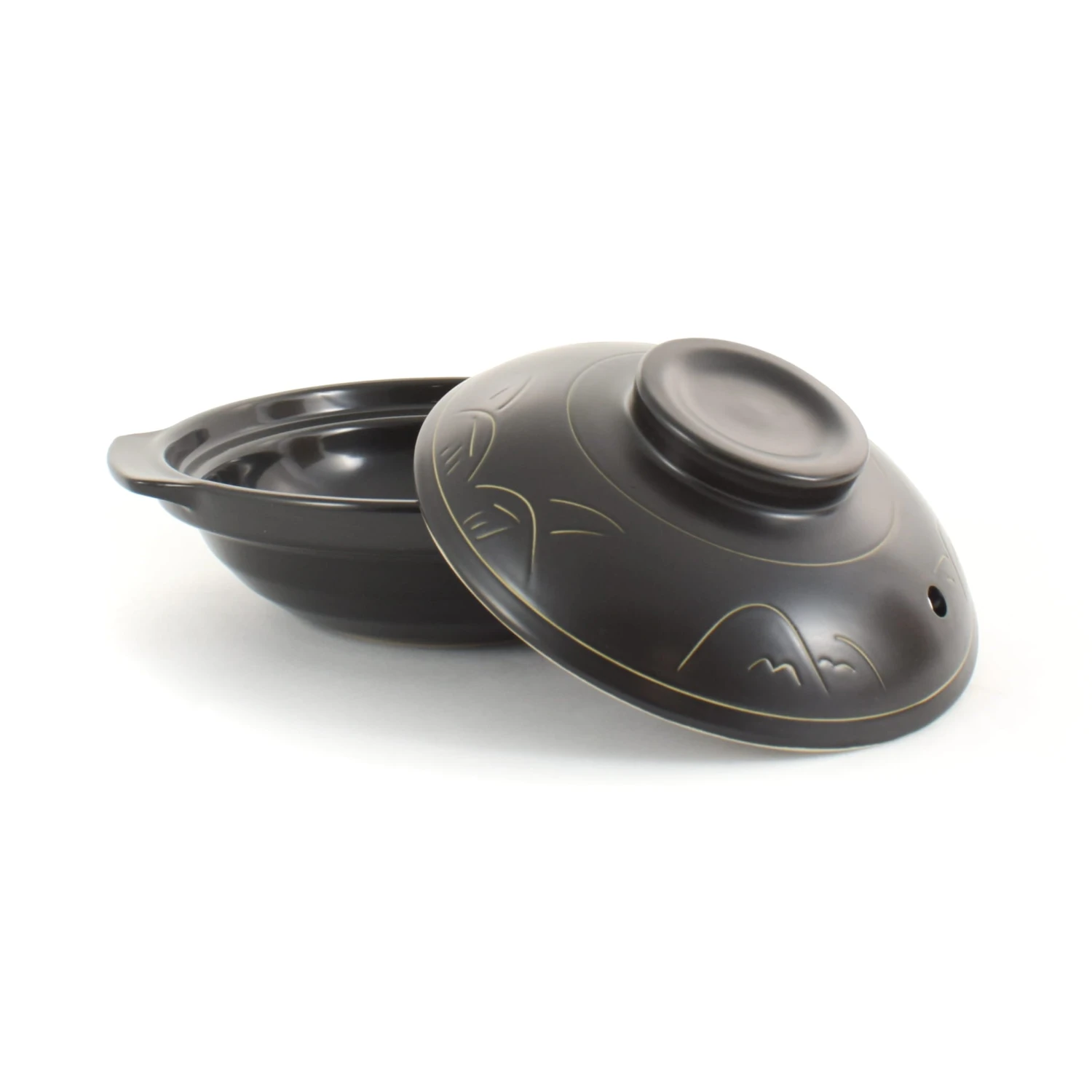 Donabe-Style Clay Cooking Pot 3 Donabe-Style Clay Cooking Pot