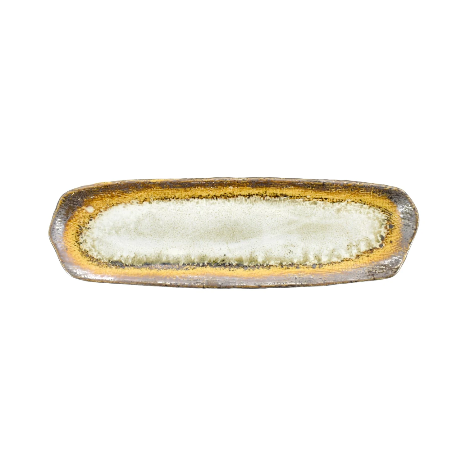 White Glaze Sushi Platter 4 White Glaze Sushi Platter - Image 2