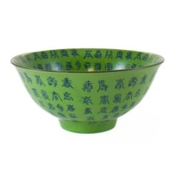 Taixian Ceramic Noodle Bowl, 16cm -Best Kitchenware Shop EM0104BGreenChineseCeramicNoodleBowl 19cm