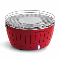 Lotus Grill XL - Red -Best Kitchenware Shop GL0003 LotusGrillXL Red angled