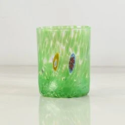 Murano Glass Tumbler, Green -Best Kitchenware Shop IA0003MuranoGlassTumbler Green