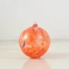 Murano Glass Decorative Sphere Ornament, Orange -Best Kitchenware Shop IA0006MuranoGlassDecorativeSphereOrnament Orange