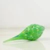 Murano Glass Decorative Teardrop Ornament, Green