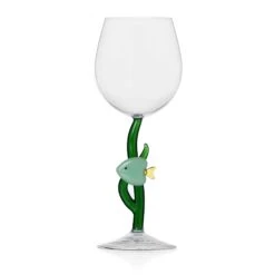 Ichendorf Milano Green Fish And Seaweed Wine Glass, 350ml
