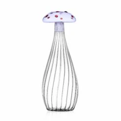 Ichendorf Milano Pink Mushroom Optic Bottle, 1.15litre