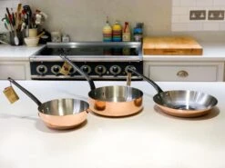 De Buyer Prima Matera Induction-Compatible Copper Frying Pan -Best Kitchenware Shop IMG 6258