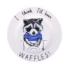 I Think I'll Have Waffles! Side Plate, 20cm -Best Kitchenware Shop JB0025 IthinkI llhaveWaffles SidePlate20cm