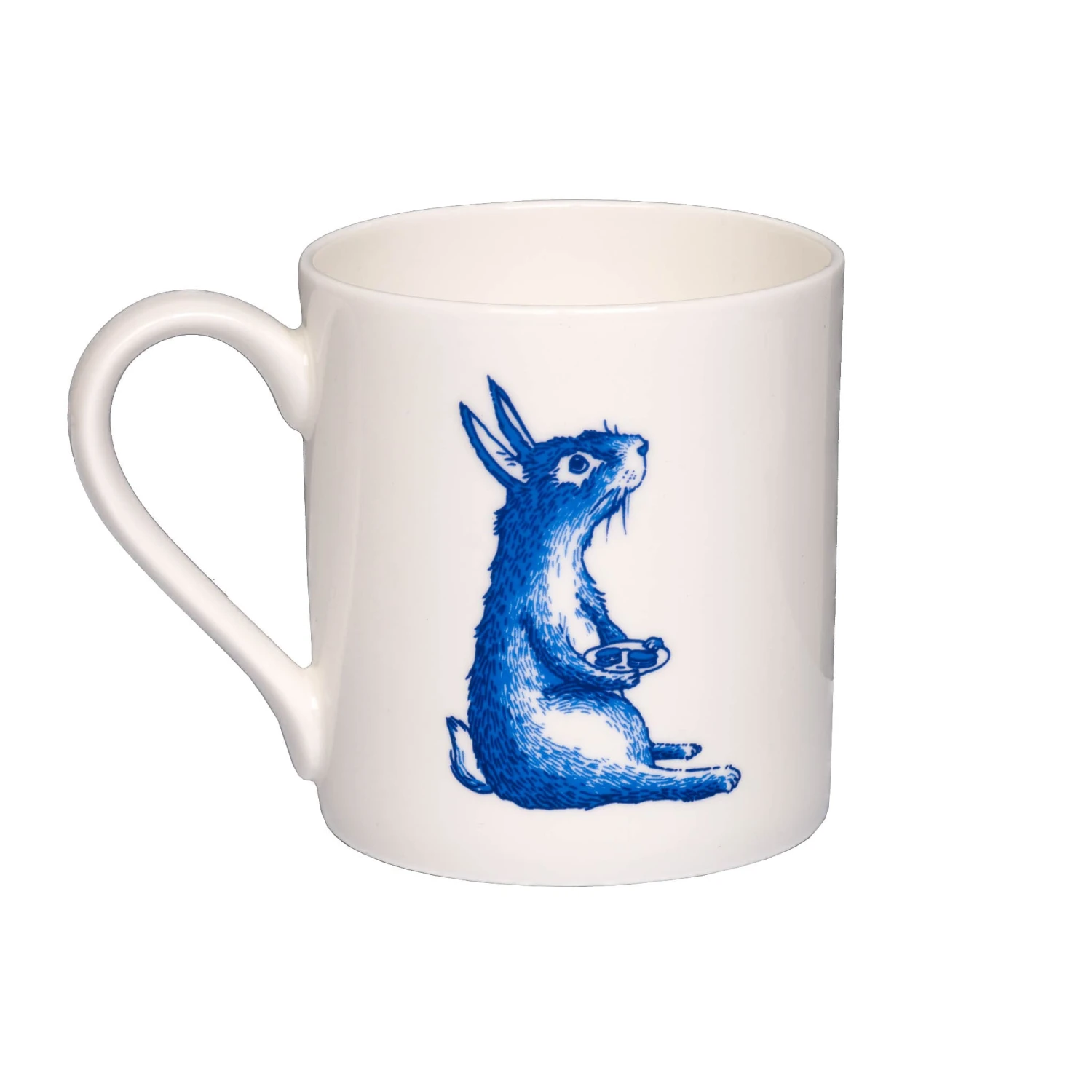 Blue Rabbit With Macaroons Mug, 300ml 3 Blue Rabbit With Macaroons Mug, 300ml