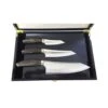 Seki 3 Layer Knife Trio With Wooden Gift Box