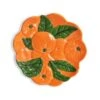 & Klevering Orange Ceramic Plate, 23.5cm -Best Kitchenware Shop KG0005OrangeCeramicPlate 23.5cm