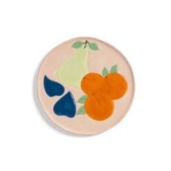 & Klevering Set Of 4 Assorted Fruit Side Plates, 16cm -Best Kitchenware Shop KG0009Setof4AssortedFruitSidePlates 16cm1
