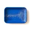 Splatter Fest Enamel Roasting And Serving Dish, Cobalt Blue -Best Kitchenware Shop KP0067 SplatterFestEnamelRoastingandServingDishCobaltBlue