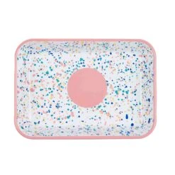 Pink Dot Enamel Roasting & Serving Dish -Best Kitchenware Shop KP0083BPinkDotEnamelRoasting ServingDish2