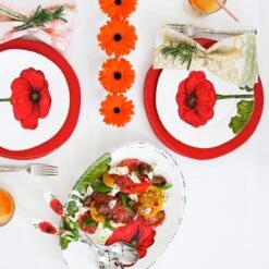 Lastra Poppy Salad Plate -Best Kitchenware Shop LPY 2601 LSALT 4 1800x1800