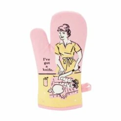 I've Got A Knife Double Sided Oven Mitt