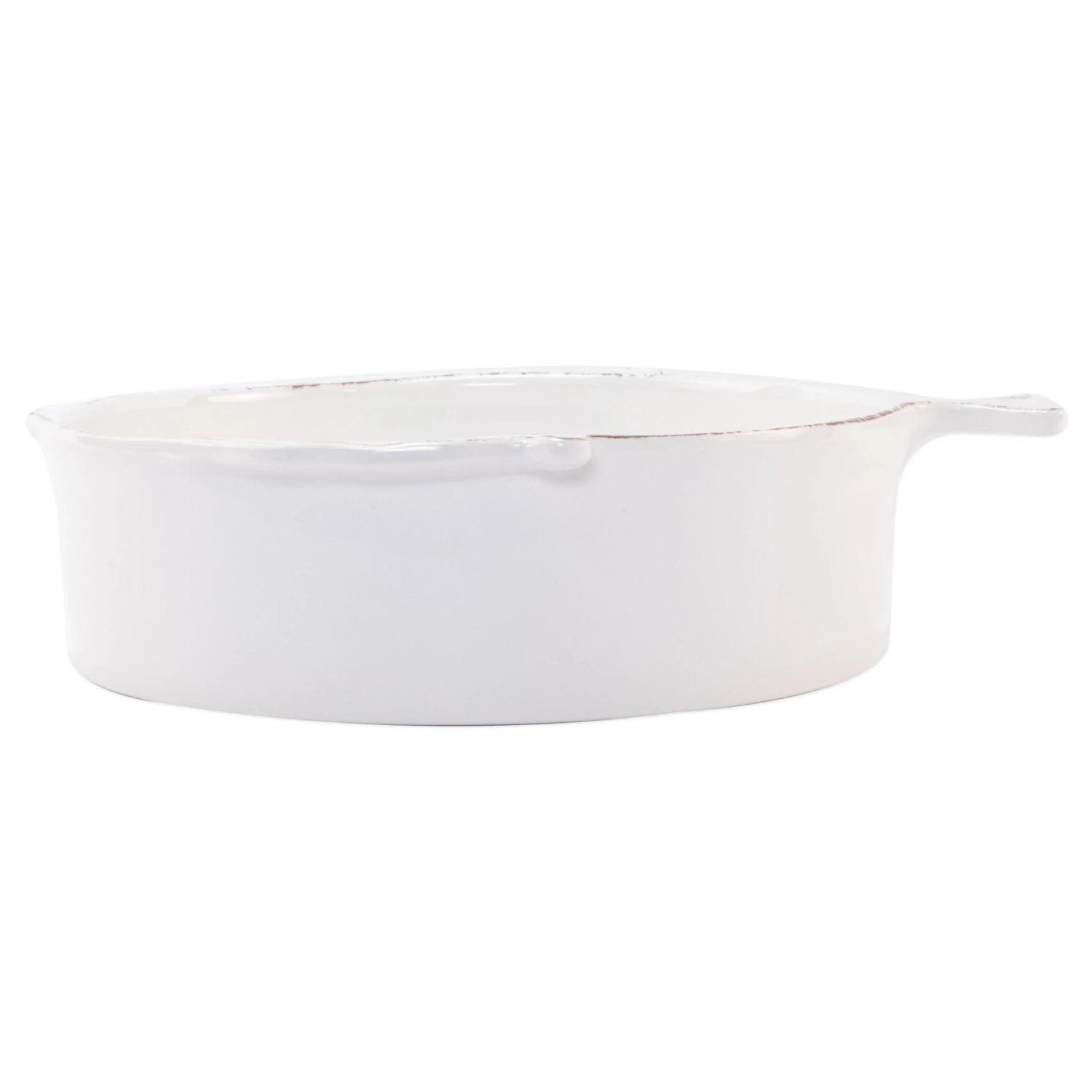 Melamine Lastra Fish White Medium Serving Bowl 4 Melamine Lastra Fish White Medium Serving Bowl - Image 2