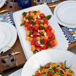 Melamine Lastra White Rectangular Platter 10 Melamine Lastra White Rectangular Platter -Best Kitchenware Shop MLAS W23023 2100 web4 1800x1800