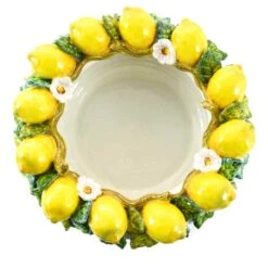 Handmade Tuscan Lemon Bowl 35cm 9 Handmade Tuscan Lemon Bowl 35cm -Best Kitchenware Shop NC0002 HandmadeTuscanLemonBowl35cm3