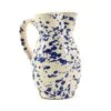 Puglia Blue Splatter Pitcher