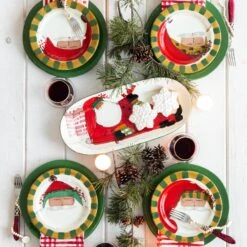 Old St. Nick Multicultural Assorted Round Salad Plates - Set Of 4 23 Old St. Nick Multicultural Assorted Round Salad Plates - Set Of 4 -Best Kitchenware Shop OSN 7802MCD 3 1800x1800