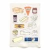 Cheese And Crackers Organic Cotton Tea Towel -Best Kitchenware Shop QC0001CheeseandCrackersOrganicCottonTeaTowel