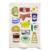 Breakfast Organic Cotton Tea Towel -Best Kitchenware Shop QC0002BreakfastOrganicCottonTeaTowel