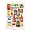 Condiments Organic Cotton Tea Towel -Best Kitchenware Shop QC0003CondimentsOrganicCottonTeaTowel