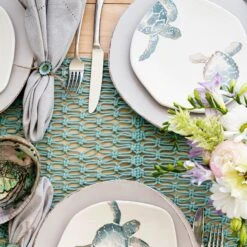 Tartaruga Turtle With Body Salad Plate -Best Kitchenware Shop TAR 9701C LSALT 2 1800x1800