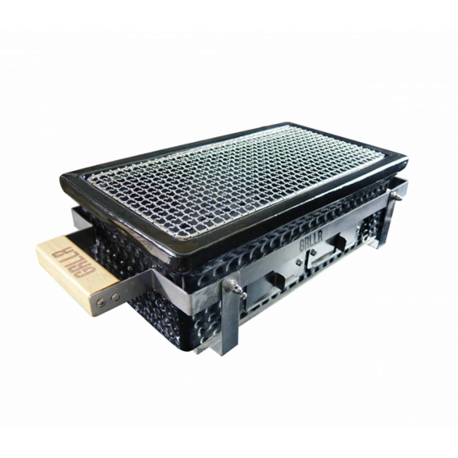 Grllr Osaka Shichirin Tabletop BBQ, Black 3 Grllr Osaka Shichirin Tabletop BBQ, Black