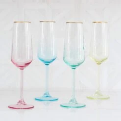 Rainbow Champagne Flute -Best Kitchenware Shop VBOW G52150 LSALT 4 1800x1800