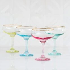 Rainbow Coupe Champagne Glass -Best Kitchenware Shop VBOW G52151 LSALT 4 1800x1800