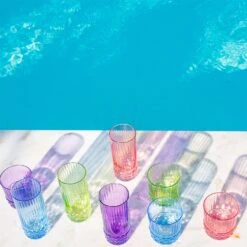 Deco Green Short Tumbler -Best Kitchenware Shop VDEC 8837GR 2 1800x1800