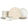 Earth Assorted 12-Piece Place Setting -Best Kitchenware Shop VETH 003000AS 12 1800x1800