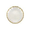 Baroque Glass White Cocktail Plate 2 Baroque Glass White Cocktail Plate -Best Kitchenware Shop VPAS 5219W 1 1800x1800