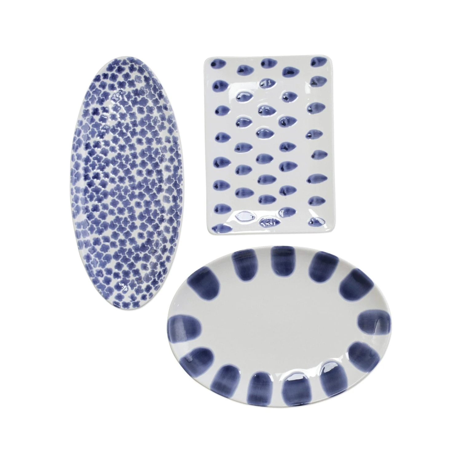 Santorini 3-Piece Serveware Set 3 Santorini 3-Piece Serveware Set