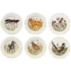 Wildlife Assorted Salad Plates - Set Of 6 -Best Kitchenware Shop WDL 7801 6 1 1800x1800