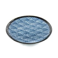 Blue Wave Dinner Plate 29cm -Best Kitchenware Shop blue wave dinner plate 3