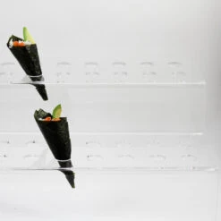 Buffet Display 2-Tier Canape Cone Tray For 40 Cones -Best Kitchenware Shop buffet tray edge