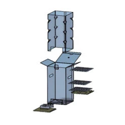 ProQ Eco Smoker Chamber -Best Kitchenware Shop eco smoker exploded