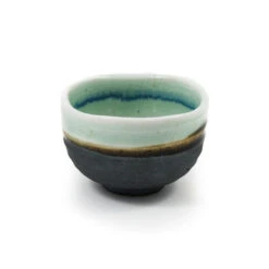 Heigen Matcha Tea Bowl -Best Kitchenware Shop heigen matcha bowl black blue above
