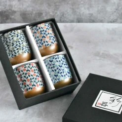 Colourful Japanese Flower Tea Cup Set -Best Kitchenware Shop lifestyle 0014 ColourfulJapaneseFlowerTeaCupSet lifestyle2 JA0087
